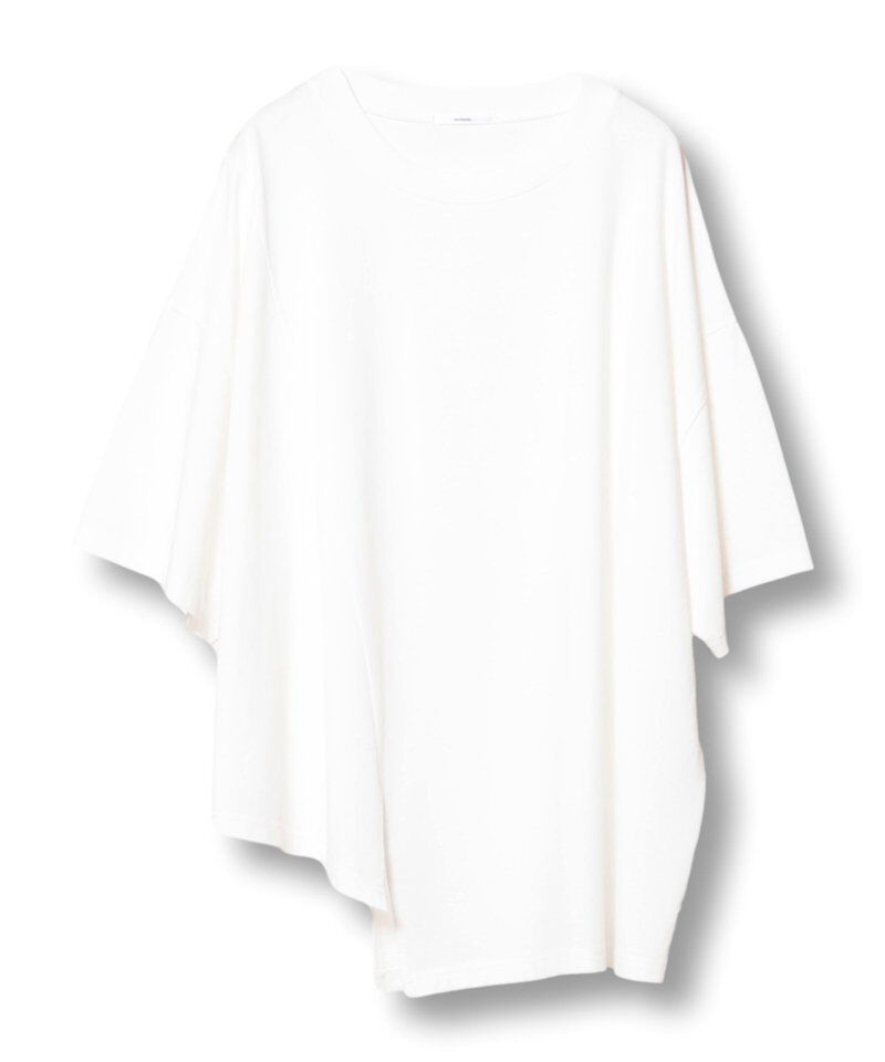 「アシンメトリーTシャツ」|Tシャツ・カットソー|