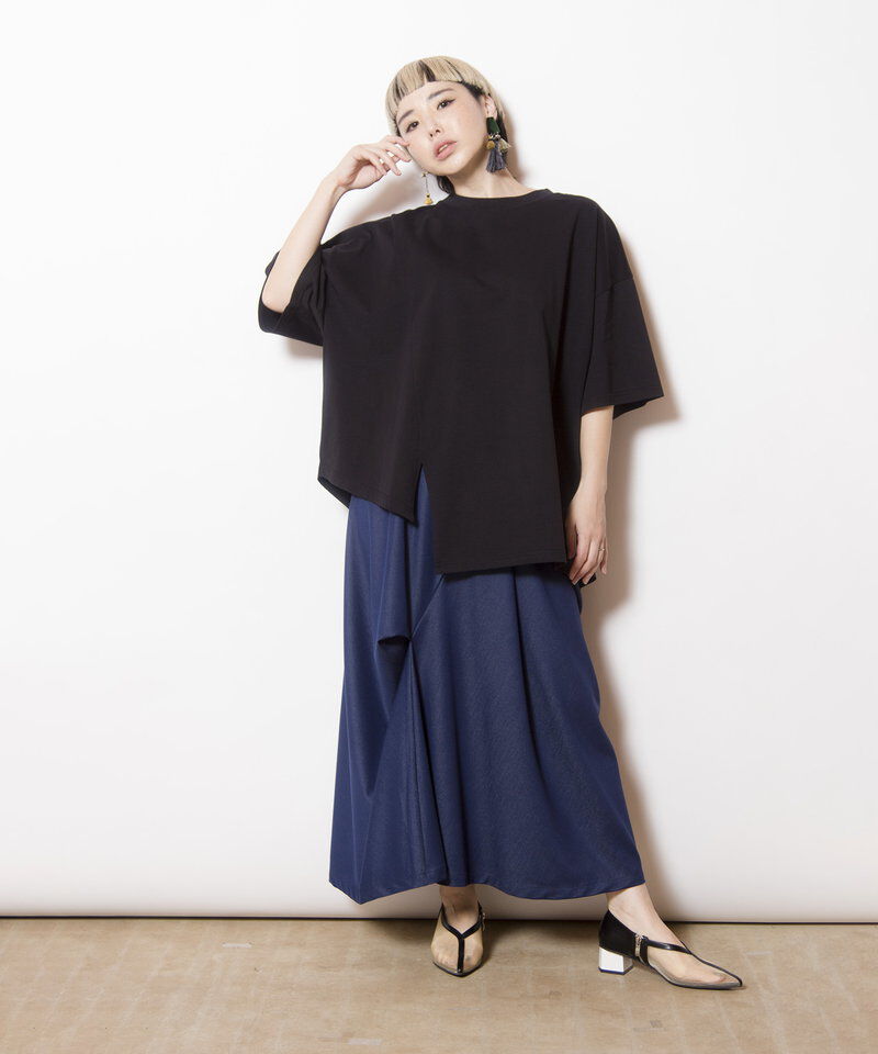  「アシンメトリーTシャツ」|Tシャツ・カットソー|