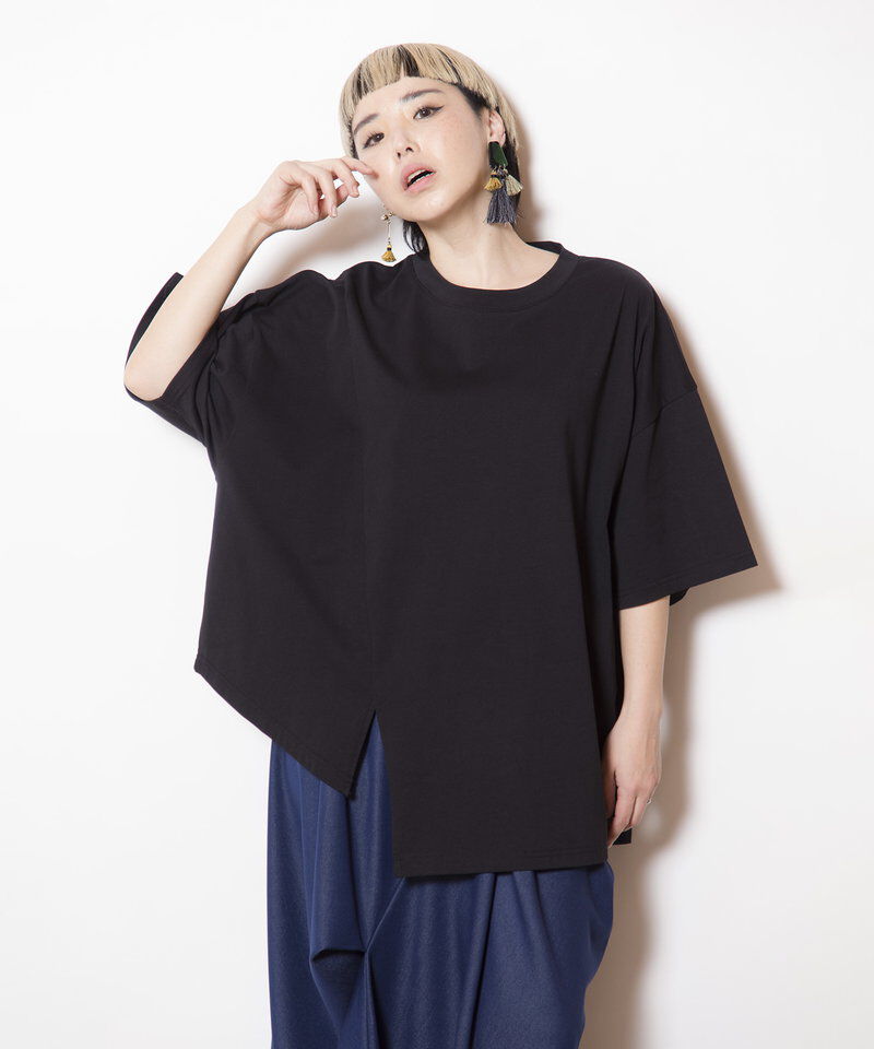  「アシンメトリーTシャツ」|Tシャツ・カットソー|