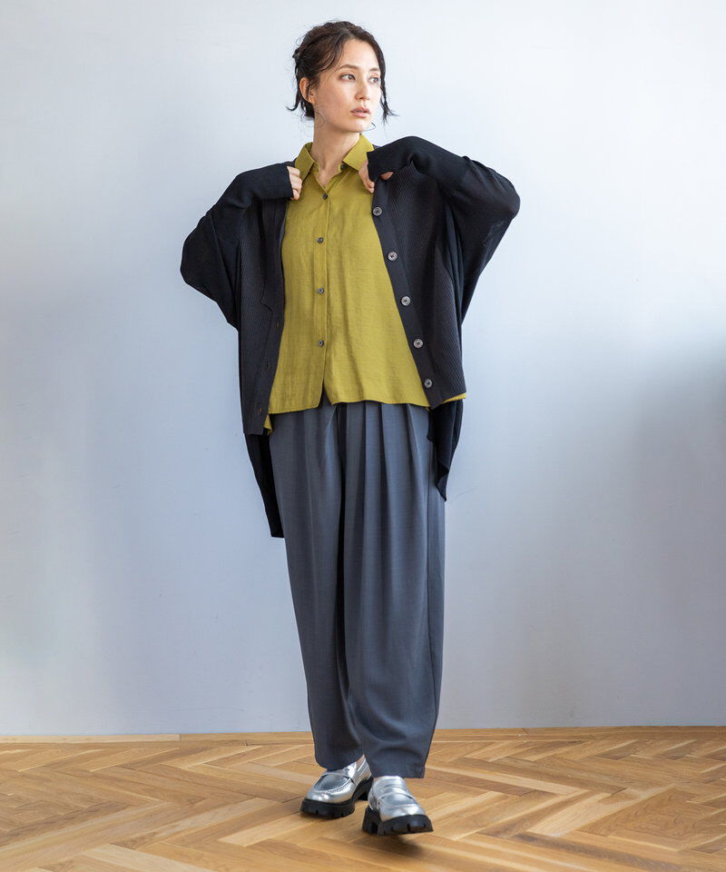  「バックギャザーブラウス」|シャツ・ブラウス|