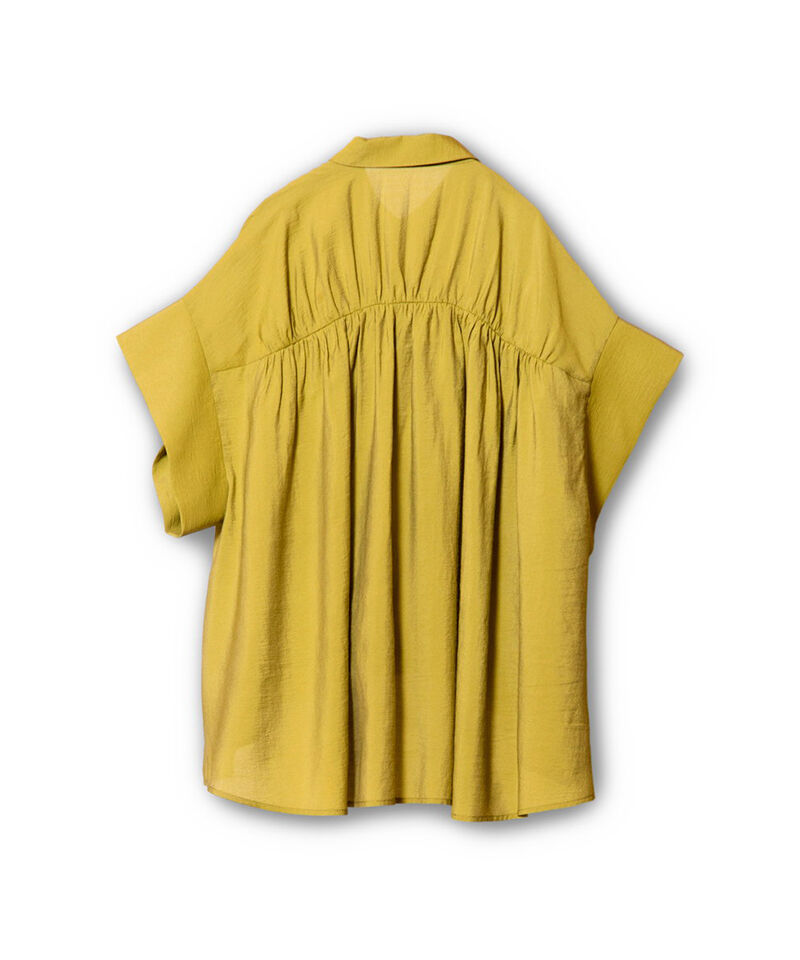  「バックギャザーブラウス」|シャツ・ブラウス|