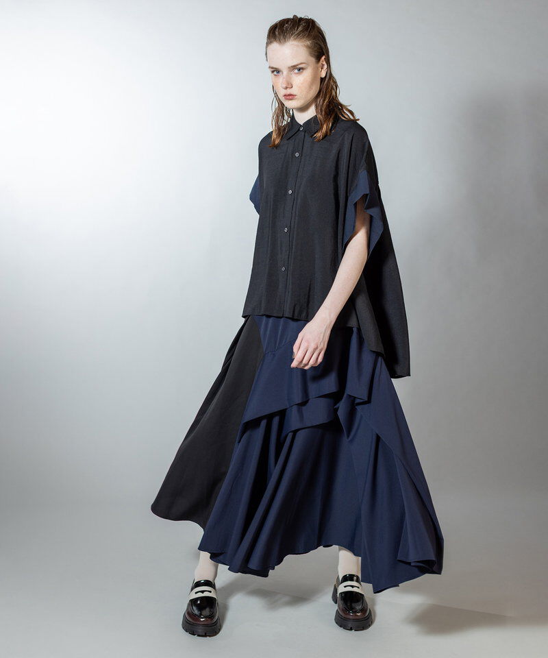  「バックギャザーブラウス」|シャツ・ブラウス|