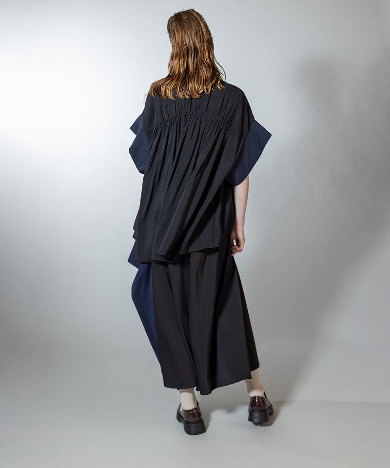  「バックギャザーブラウス」|シャツ・ブラウス|