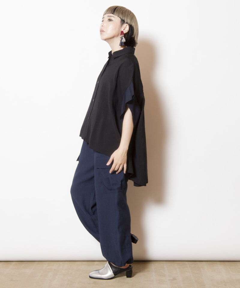  「バックギャザーブラウス」|シャツ・ブラウス|