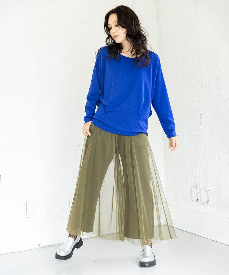  「バックコクーンプルオーバー」|Tシャツ・カットソー|