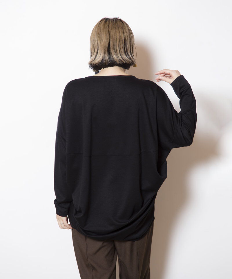  「バックコクーンプルオーバー」|Tシャツ・カットソー|