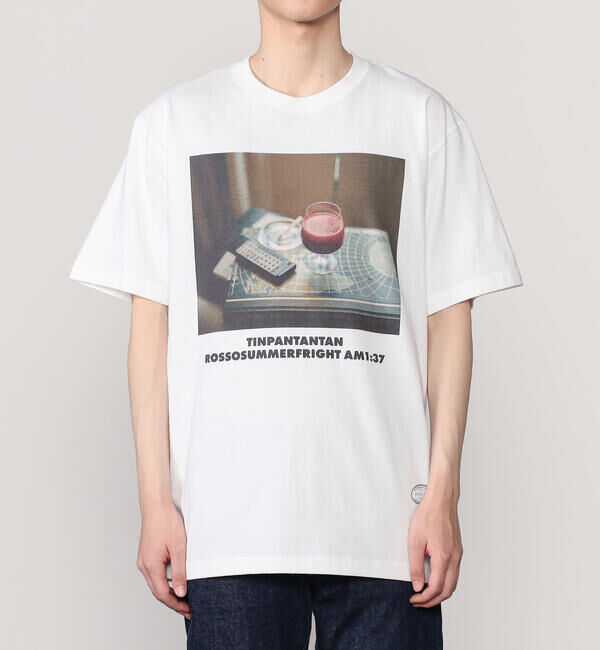  「TANGTANG | 半袖Tシャツ GASATANG ROSSOSUMMERFLIGHT AM1:37 MEN」|Tシャツ・カットソー|