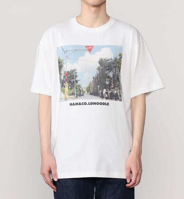  「TANGTANG | 半袖Tシャツ GASATANG HAM&CO.LDNOODLE MEN」|Tシャツ・カットソー|