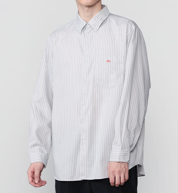 DANTON「DANTON | プランサー ボタンダウンシャツ STRIPE MEN」|シャツ・ブラウス|