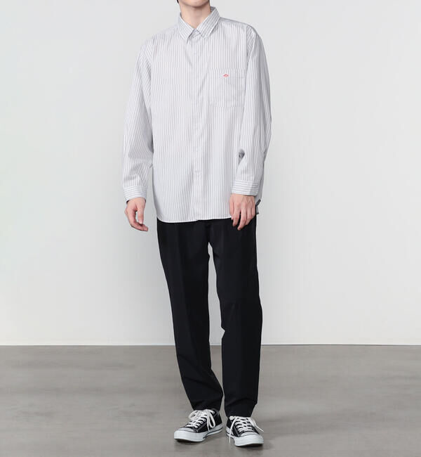 DANTON「DANTON | プランサー ボタンダウンシャツ STRIPE MEN」|シャツ・ブラウス|