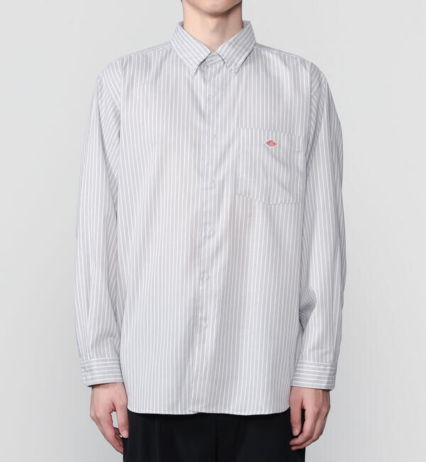 DANTON「DANTON | プランサー ボタンダウンシャツ STRIPE MEN」|シャツ・ブラウス|
