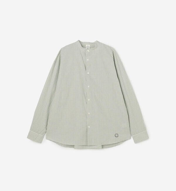 ORCIVAL「ORCIVAL | コットンワッシャー バンドカラーシャツ MEN」|シャツ・ブラウス|