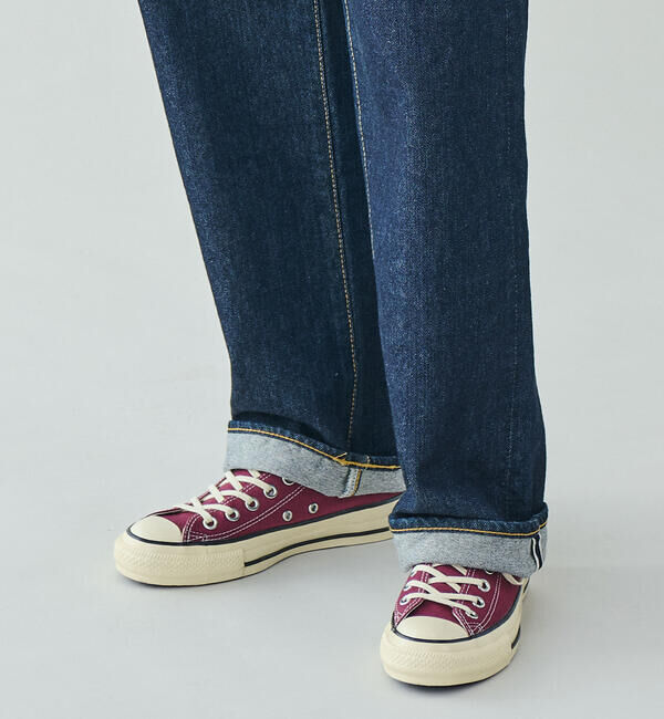  「CONVERSE | ALL STAR AGED AC OX ダークチェリー WOMEN」|スニーカー|