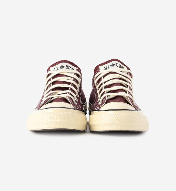 「CONVERSE | ALL STAR AGED AC OX ダークチェリー WOMEN」|スニーカー|