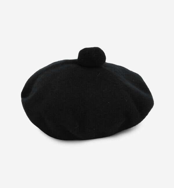  「MACKIE | ポンポン ウール フェルトベレー WOMEN」|ハット|