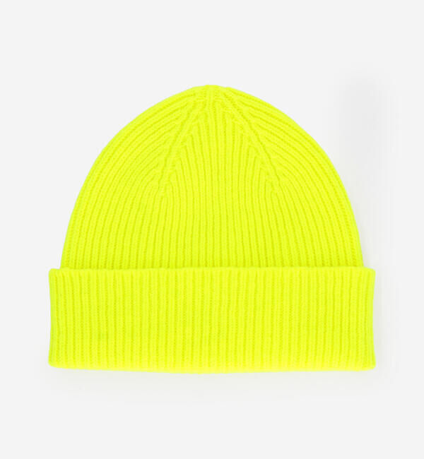  「MACKIE | ウール リブニットビーニー UNISEX」|ニット帽|