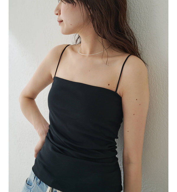  「【myporter】キャミソール」|Tシャツ・カットソー|ブラック