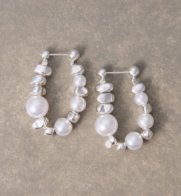  「【PAPILLONNER/パピヨネ】ランダムパーツピアス」|リング|