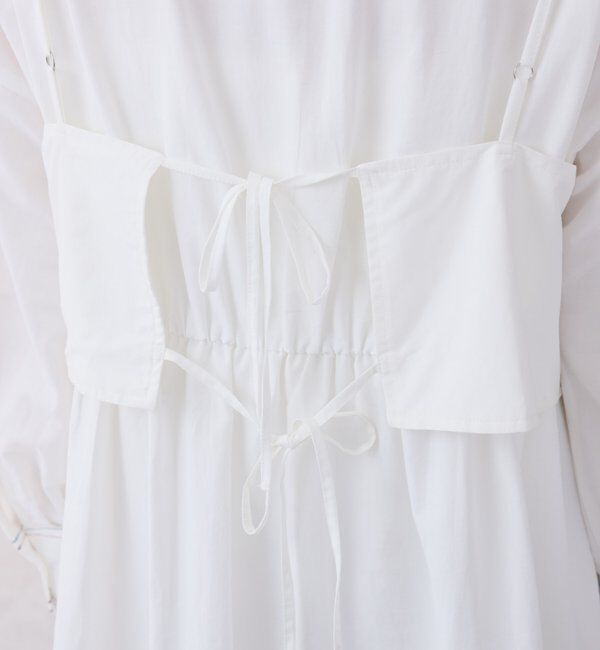  「キャミSETシャツワンピース」|ワンピース|