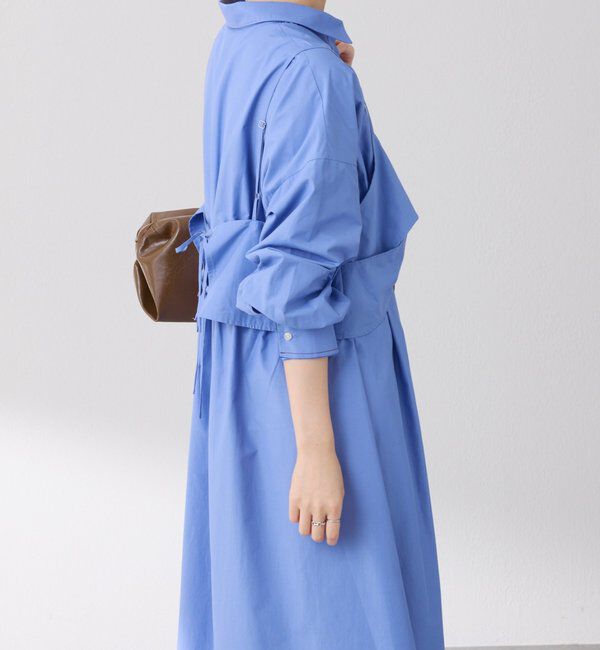  「キャミSETシャツワンピース」|ワンピース|