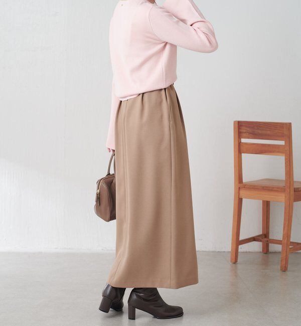  「ウールライクベルテッドスカート」|スカート|