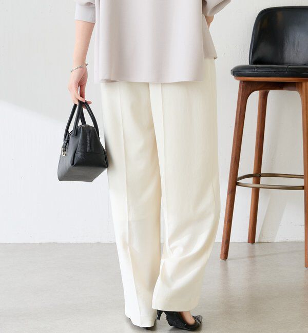  「《予約販売中》【高機能/マイナス3kg/5サイズ展開】ジャージワイドパンツ」|チノ|