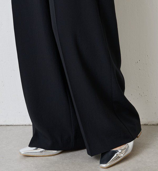 「《予約販売中》【高機能/マイナス3kg/5サイズ展開】ジャージワイドパンツ」|チノ|
