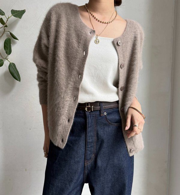  「スクエアニットタンク」|ニット・セーター|