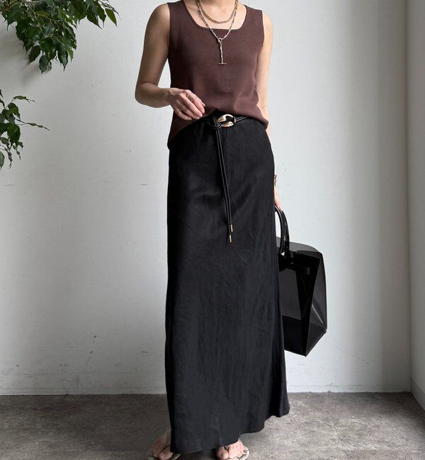  「スクエアニットタンク」|ニット・セーター|