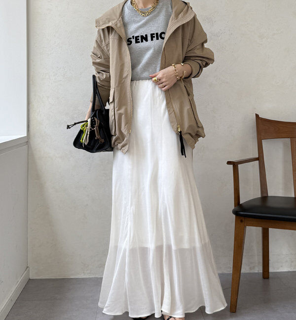  「キュプラフレアスカート」|スカート|