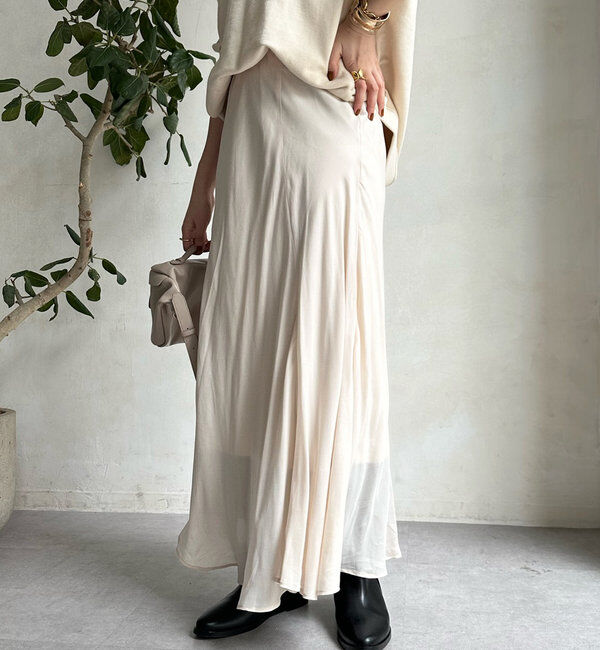  「キュプラフレアスカート」|スカート|