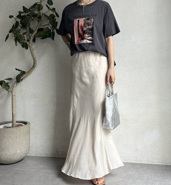  「キュプラフレアスカート」|スカート|