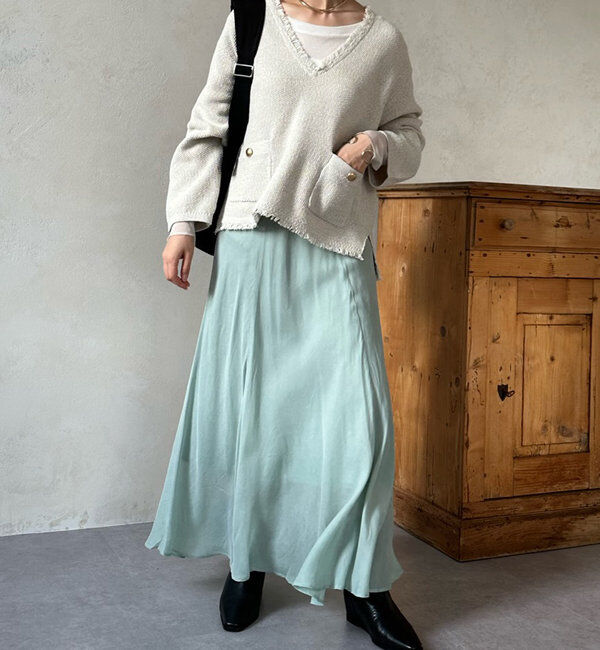  「キュプラフレアスカート」|スカート|