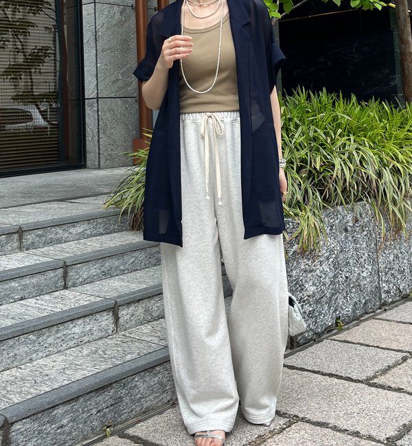  「【新色追加】メッシュ半袖ジャケット」|テーラードジャケット|