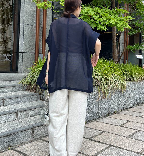  「【新色追加】メッシュ半袖ジャケット」|テーラードジャケット|