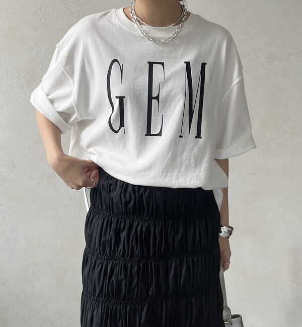  「ピグメントロゴTEE」|Tシャツ・カットソー|