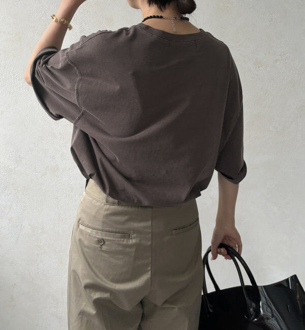  「ピグメントロゴTEE」|Tシャツ・カットソー|