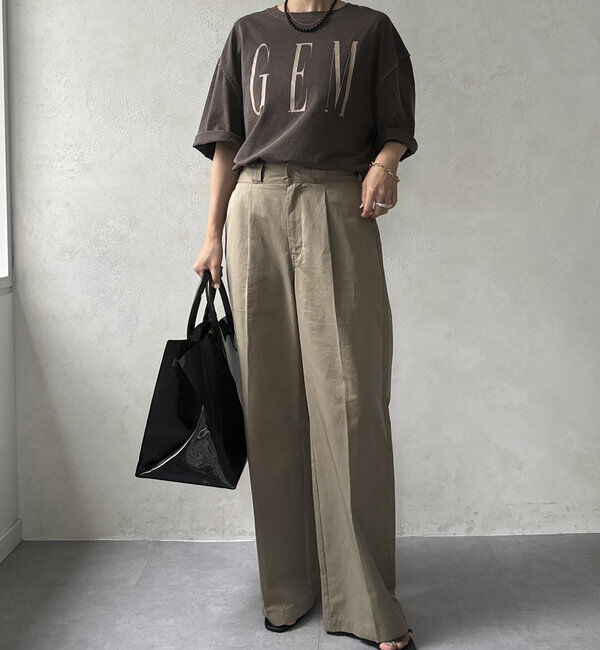  「ピグメントロゴTEE」|Tシャツ・カットソー|