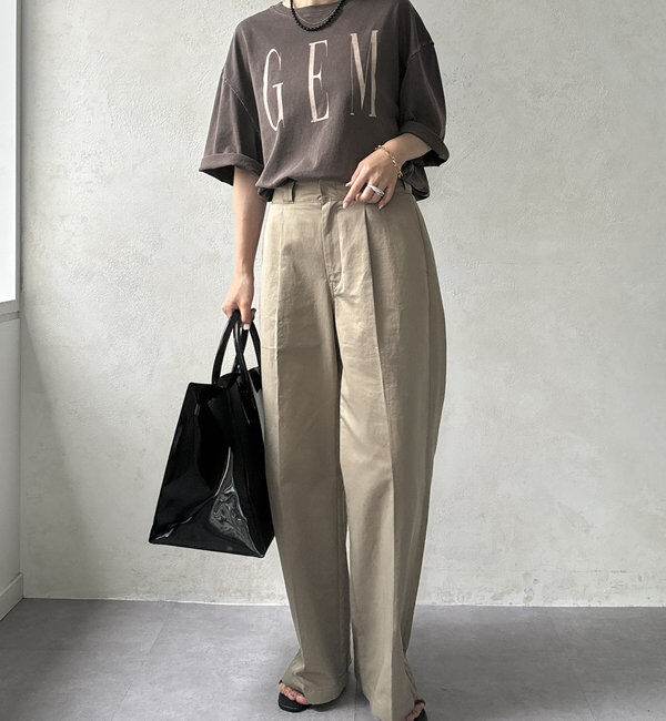  「ピグメントロゴTEE」|Tシャツ・カットソー|