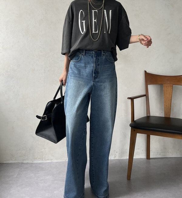  「ピグメントロゴTEE」|Tシャツ・カットソー|