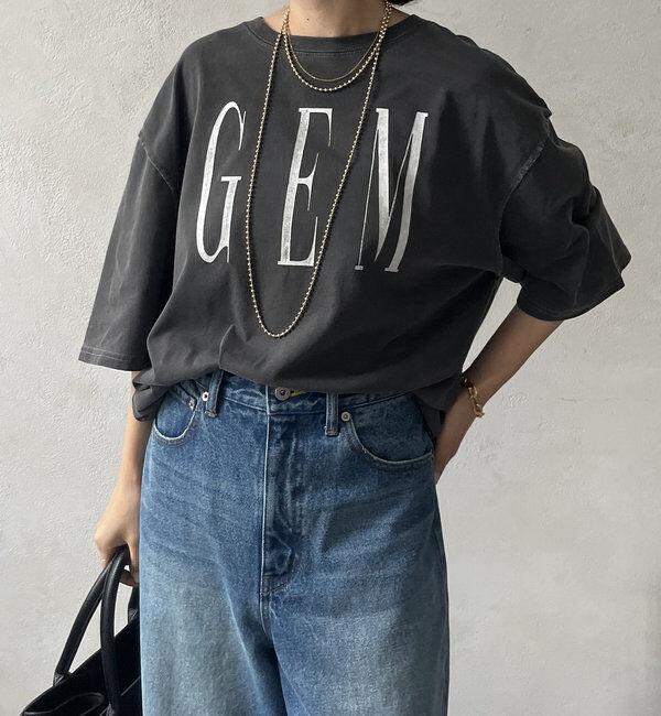  「ピグメントロゴTEE」|Tシャツ・カットソー|