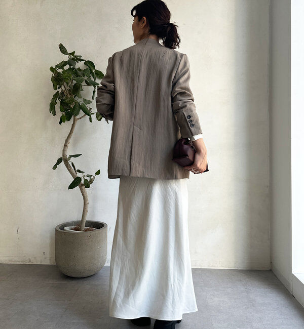  「ノーカラージャケット」|テーラードジャケット|