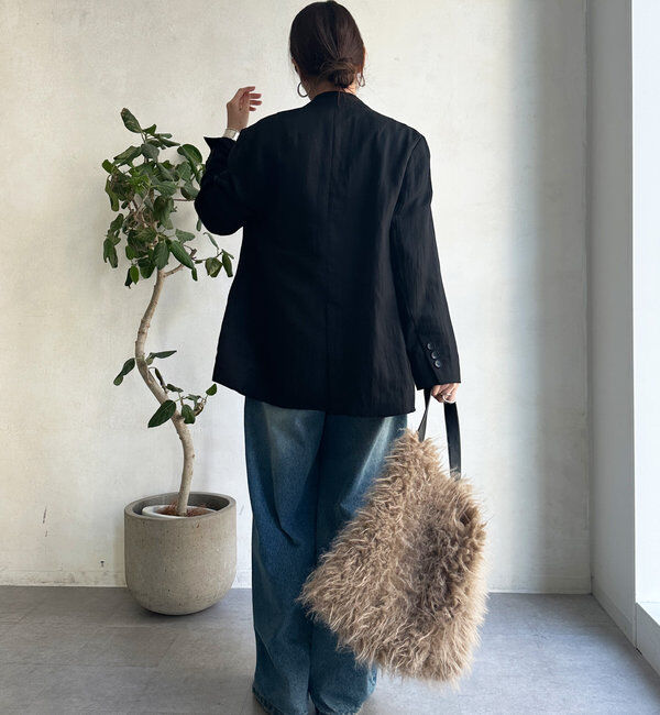  「ノーカラージャケット」|テーラードジャケット|