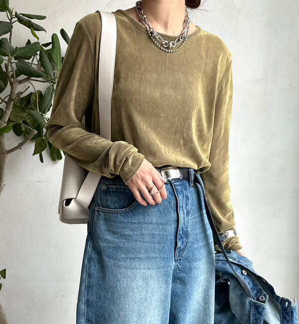  「フロッキーシアープルオーバー」|Tシャツ・カットソー|