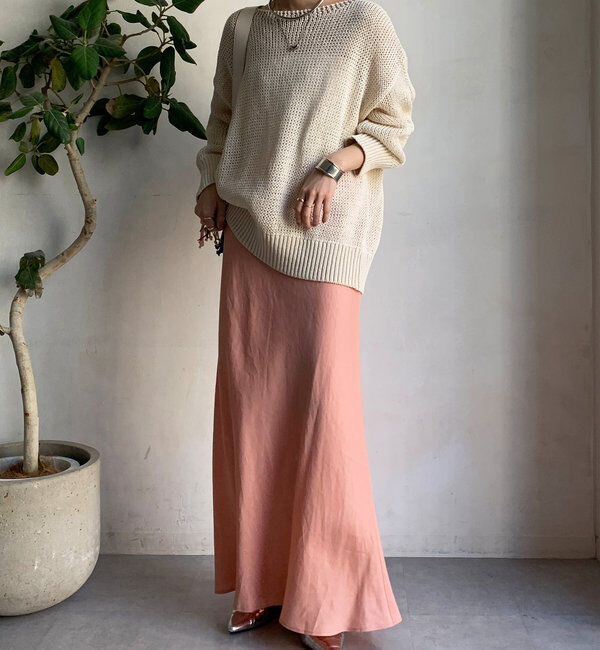  「コットンローゲージプルオーバー」|ニット・セーター|