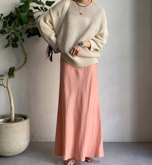  「コットンローゲージプルオーバー」|ニット・セーター|