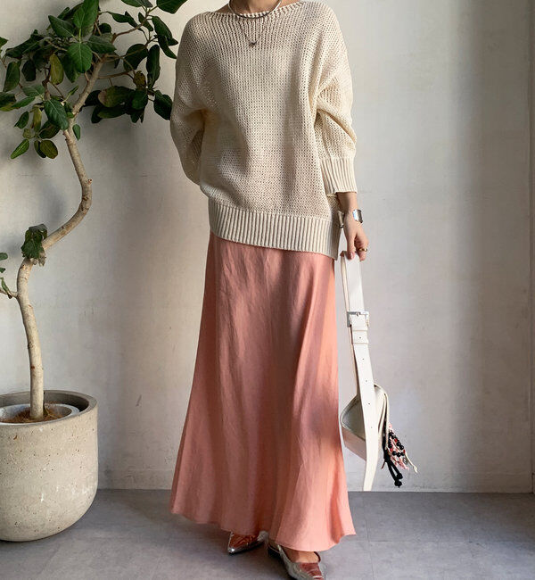  「コットンローゲージプルオーバー」|ニット・セーター|