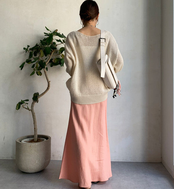  「コットンローゲージプルオーバー」|ニット・セーター|