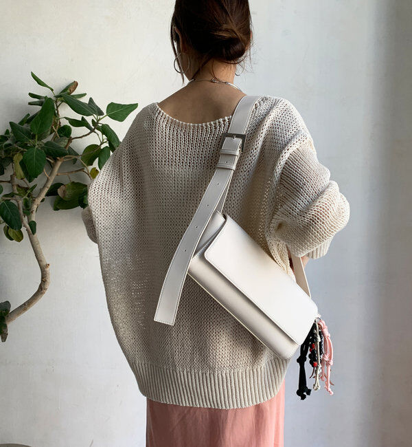  「コットンローゲージプルオーバー」|ニット・セーター|