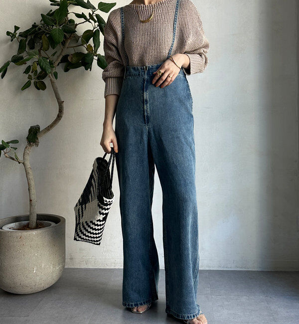  「コットンローゲージプルオーバー」|ニット・セーター|